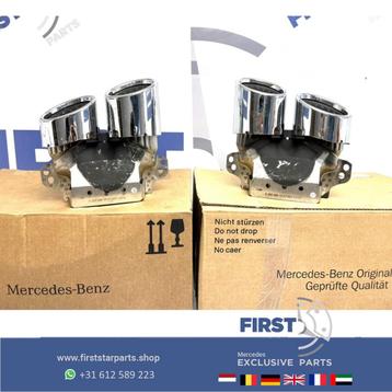 Facelift 43 AMG UITLAAT SIERSTUKKEN SET C43 GLC43 GLE43 CLS5 beschikbaar voor biedingen