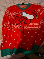 Knolpower kerst trui maat l, Ophalen, Zo goed als nieuw, Zwart