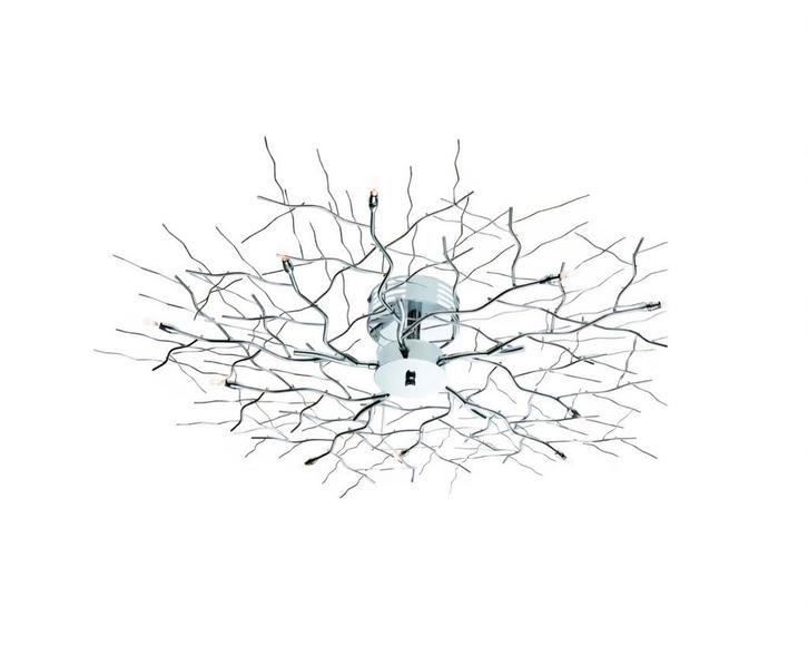 Spinnenweb Plafondlamp Karwei St.Tropez, Huis en Inrichting, Lampen | Plafondlampen, Gebruikt, Metaal, Ophalen