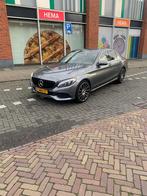 Mercedes C-Klasse C180 156pk 9G-TRONIC 2018 Grijs, Auto's, Te koop, Zilver of Grijs, Geïmporteerd, 5 stoelen