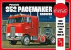 Bouwdoos Peterbilt 352 Pacemaker COE Coca Cola AMT, Overige merken, Groter dan 1:32, Nieuw, Ophalen of Verzenden