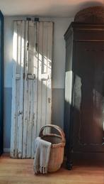 Frans luik, shutter, brocante, landelijk deur scherm, Huis en Inrichting, Woonaccessoires | Kamerschermen, Ophalen, Gebruikt