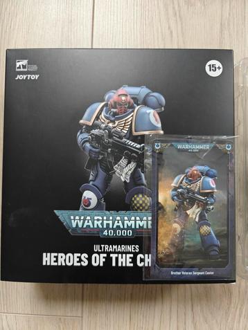 Warhammer 40k JoyToy Primaris Veteran Sergeant Castor beschikbaar voor biedingen