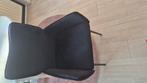 2 stuks zwarte eetkamerstoelen, Ophalen of Verzenden, Zo goed als nieuw, Zwart, Twee