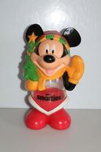 Mickey Smarties dispenser kerstman vintage Nestlé kerst, Verzamelen, Disney, Verzenden, Mickey Mouse, Zo goed als nieuw, Beeldje of Figuurtje