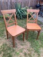 Eetkamer stoelen, 2 stuks, Huis en Inrichting, Stoelen, Ophalen, Gebruikt
