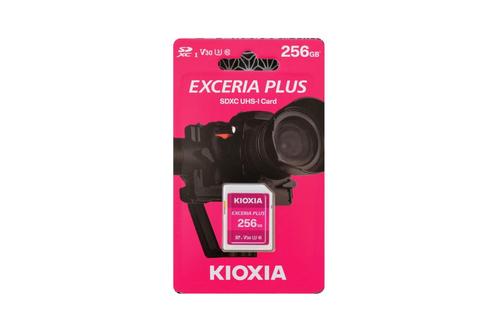 Kioxia Exceria Plus 256GB SDXC geheugenkaart, Audio, Tv en Foto, Fotografie | Geheugenkaarten, Nieuw, SDXC, 256 GB, Fotocamera