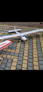 Rc nitro vliegtuig, Hobby en Vrije tijd, Modelbouw | Radiografisch | Vliegtuigen, Ophalen, Zo goed als nieuw, Nitro