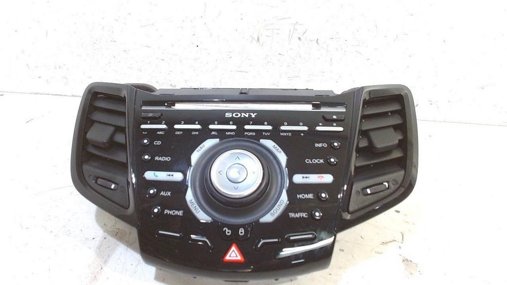 Bedieningspaneel multi media Ford Fiesta, Auto-onderdelen, Dashboard en Schakelaars, Ford, Gebruikt, Herkomst onderdeel bekend