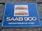 Instructieboek Saab 900, Saab 900 turbo 1981, Ophalen of Verzenden
