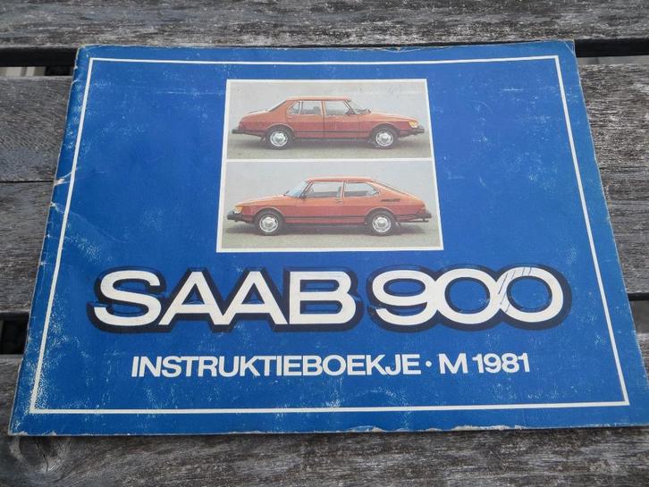 Instructieboek Saab 900, Saab 900 turbo 1981, Auto diversen, Handleidingen en Instructieboekjes, Ophalen of Verzenden