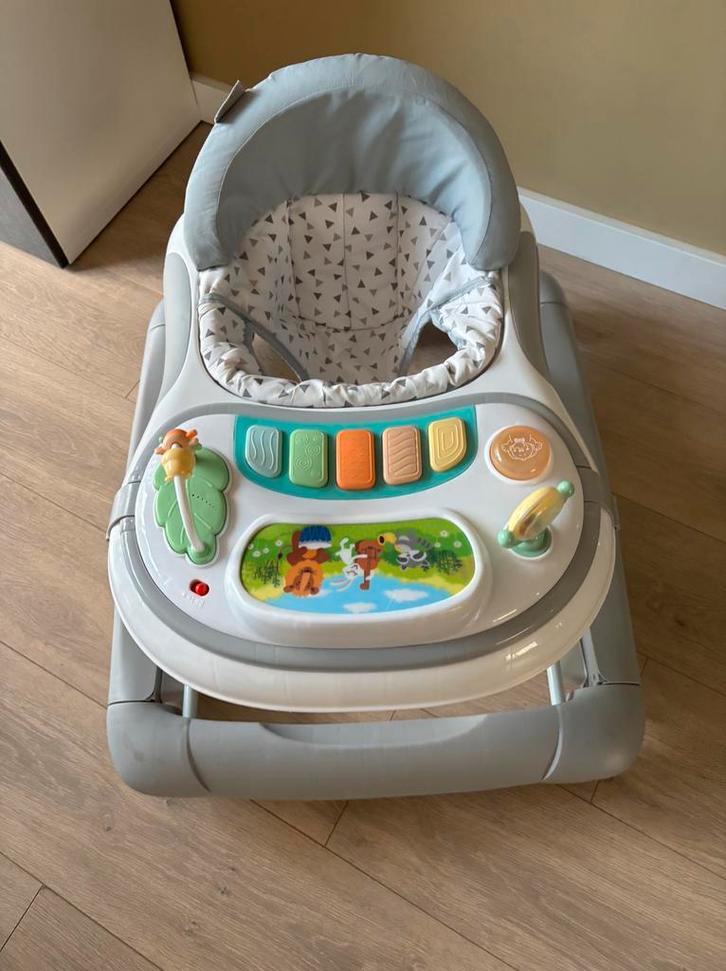 Topmark loopstoel Max 2-in-1 Grey, Kinderen en Baby's, Wipstoeltjes, Zo goed als nieuw, Ophalen of Verzenden