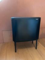 Brabantia Bo Prullenbak - Afvalscheiding - Zwart, Ophalen, Kunststof, 50 tot 75 cm, Zo goed als nieuw