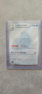 Pokémon kaart - Stellar Crown - #149 Crabominable, Verzenden, Zo goed als nieuw, Losse kaart, Foil