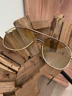 Lacoste 101 vintage pilotenbril goud/groen., Overige merken, Gebruikt, Ophalen of Verzenden, Zonnebril