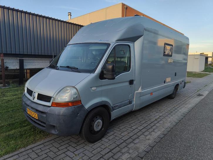 Renault Master Motorsport Camper - Unieke buscamper!, Caravans en Kamperen, Campers, Particulier, tot en met 3, Buscamper of Camperbus