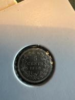 5 cent 1859 koning Willem 3 (gulden), Koning Willem III, Zilver, Ophalen of Verzenden, Losse munt