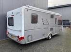 Eriba Hymer Nova 545 Frans bed, rondzit, mover, vaste luifel, Caravans en Kamperen, Caravans, Omvormbare zithoek, Rondzit, Hymer