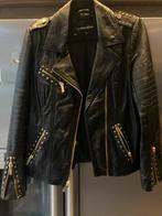 Transmission Leren Jack Dames - Maat L, Transmission, Zwart, Maat 42/44 (L), Ophalen of Verzenden