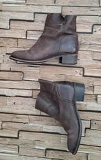 SHABBIES Stoere Lederen Laarsjes, maat 39, Shabbies, Bruin, Verzenden, Lage of Enkellaarzen