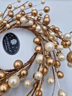 Riverdale kerstkrans parel, Huis en Inrichting, Woonaccessoires | Kransen, Ophalen of Verzenden, Nieuw