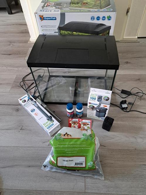 Superfish Aquarium Start 50 Tropical Kit Retro Led 39 l  , Dieren en Toebehoren, Vissen | Aquaria en Toebehoren, Zo goed als nieuw