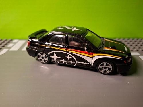 Bburago - Subaru Impreza WRX STi [zwart] 1/43, Hobby en Vrije tijd, Modelauto's | 1:43, Gebruikt, Auto, Overige merken, Ophalen of Verzenden