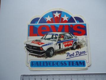 sticker oud BMW rallycross race autosport historie piet Dam beschikbaar voor biedingen
