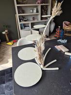 Grote taart standaard, bruiloft, droogbloemen, bohemian, Ophalen, Zo goed als nieuw, Versiering