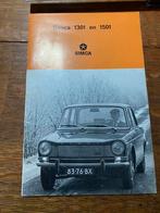Simca 1301 en 1501 folder, Boeken, Auto's | Folders en Tijdschriften, Ophalen of Verzenden, Zo goed als nieuw