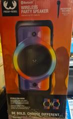 fresh'n rebel draadloze partyspeaker, Audio, Tv en Foto, Karaoke-apparatuur, Ophalen of Verzenden, Nieuw, Complete set