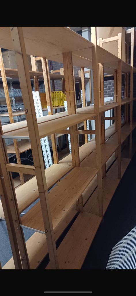 Grote partij lundia stellingen, Huis en Inrichting, Kasten | Stellingkasten, Zo goed als nieuw, Ophalen