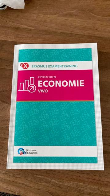 Oefenboekje examentraining VWO economie beschikbaar voor biedingen