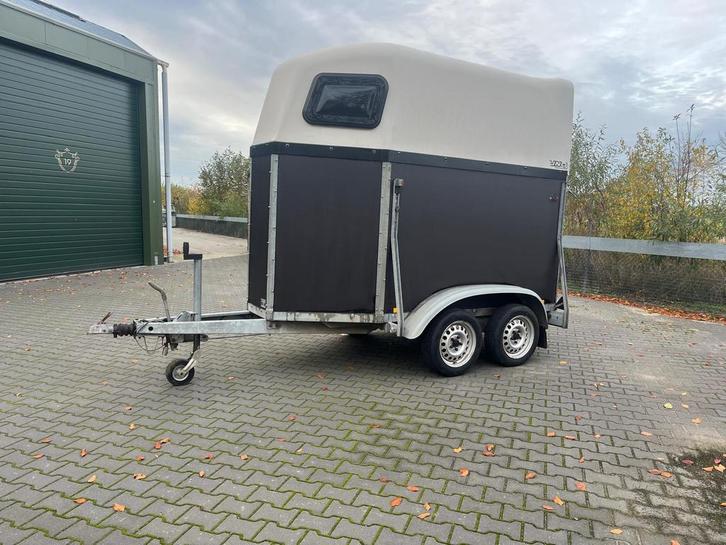 Bockman uno 1,5 paards, Dieren en Toebehoren, Paarden en Pony's | Trailers en Aanhangwagens, Zo goed als nieuw, Ophalen