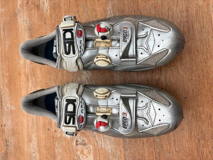 Sidi Ergo 3 Carbon racefiets schoenen - maat 47, Sport en Fitness, Wielrennen, Gebruikt, Kleding, Ophalen of Verzenden