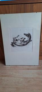 Prachtige plaat Hans Erni,  is gesigneerd, Ophalen of Verzenden