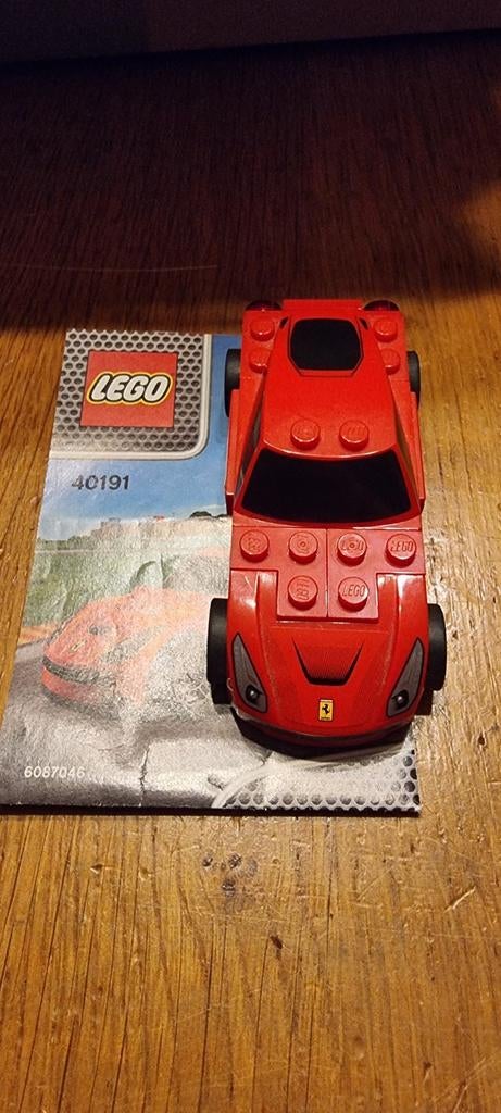 Lego Shell. Ferrari Race auto Rood.  Bieden, Ophalen of Verzenden, Zo goed als nieuw, Complete set, Lego