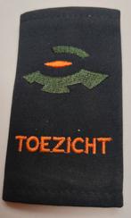 Epaulet Toezicht uit verzameling, Verzamelen, Militaria | Algemeen, Ophalen of Verzenden, Overige soorten, Nederland, Embleem of Badge