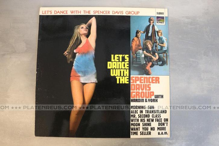 LP Let's Dance With The Spencer Davis Group 2319, Cd's en Dvd's, Vinyl | Rock, Gebruikt, Poprock, 12 inch, Ophalen of Verzenden