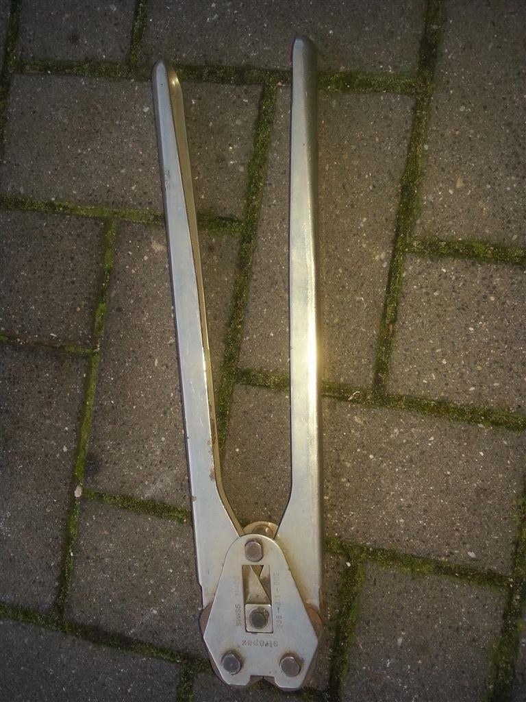 goede bandeleertang strapex, Auto diversen, Autogereedschap, Gebruikt, Ophalen of Verzenden