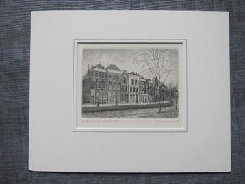 Leiden - twee  etsen beschikbaar voor biedingen