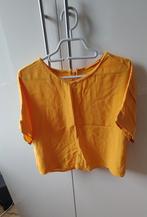 Gele moderne blouse van Zara maat S, Ophalen of Verzenden, Zo goed als nieuw, Maat 38/40 (M), Geel