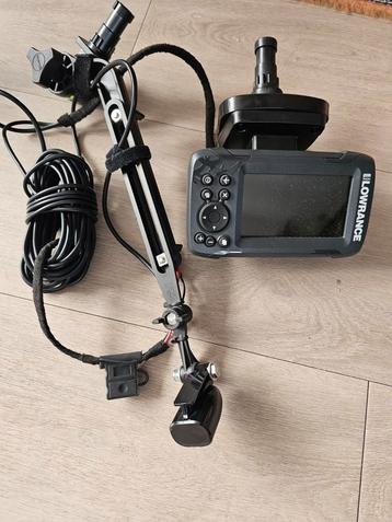 Lowrance Fish Finder met Transducer en Arm beschikbaar voor biedingen