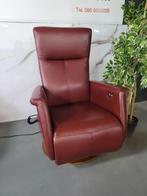 Sta op stoel Prominent Toscana Bordeauxrood op accu, Minder dan 75 cm, Leer, Ophalen of Verzenden, Zo goed als nieuw