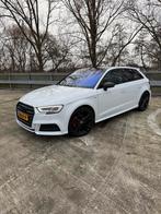 Audi A3 1.5 Tfsi 150pk CoD Ultra S Tronic 2018 Wit, Auto's, 1498 cc, 4 cilinders, 150 pk, Leder en Stof