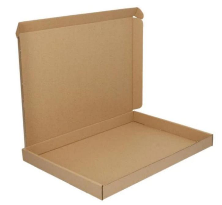 Brievenbusdoos A4+ Bruin 350 x 250 x 28 mm met bovenklep 50x, Doe-het-zelf en Verbouw, Kratten en Dozen, Nieuw, Doos, Minder dan 50 cm