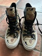 Zgan All stars converse camouflage print maat 38, Ophalen of Verzenden, Groen, Sneakers of Gympen, Zo goed als nieuw