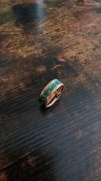 Emerald Rose Goud Ring, Overige materialen, 20 of groter, Heer, Nieuw