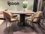 Ijcoon Rubens stoelen set - showroommodel, Bruin, Ophalen of Verzenden, Zo goed als nieuw, Vier