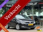 Volkswagen Polo 1.2 TSI Highline Automaat 2012 Leder Alcanta, Euro 5, Gebruikt, Zwart, 4 cilinders